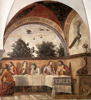 多梅尼科 基爾蘭達約 Last Supper 2 detail 多梅尼科 基爾蘭達約 Last Supper 2 detail